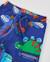 Pantalon de jogging garçon en molleton à imprimé dinosaures et tissu résistant Bleu 4 - vertbaudet enfant 