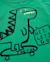 T-shirt manches longues garçon en jersey à motif dinosaure Vert 4 - vertbaudet enfant 