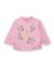 Ensemble bébé fille en maille avec t-shirt imprimé et volants Rose 2 - vertbaudet enfant 