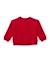 Sweat fille en molleton chaud à imprimé dinosaure Rouge 3 - vertbaudet enfant 