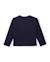 T-shirt de fille en maille avec imprimé floral latéral Bleu 2 - vertbaudet enfant 