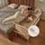 Lit cododo 3en1 ellen avec fonction lit parapluie et parc bébé, matelas haute densité et roulettes Beige sand+Black carbon+Green sage 3 - vertbaudet enfant 