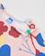 Robe fille en molleton à imprimé floral all-over Rose 3 - vertbaudet enfant 