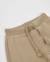 Pantalon en molleton pour garçon avec chevilles côtelées et cordon de serrage Marron 3 - vertbaudet enfant 