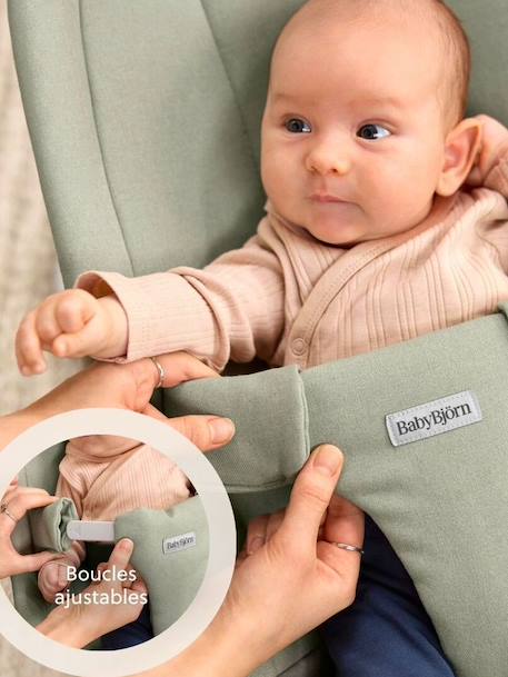 Transat Begin tissu brossé doux sable+vert 9 - vertbaudet enfant 