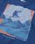 T-shirt garçon en maille avec imprimé d'aventure Bleu 3 - vertbaudet enfant 