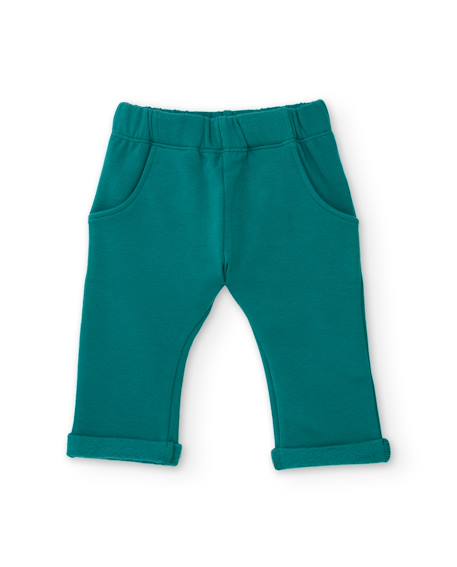 Ensemble en peluche pour bébé avec sweat à capuche Vert 6 - vertbaudet enfant 