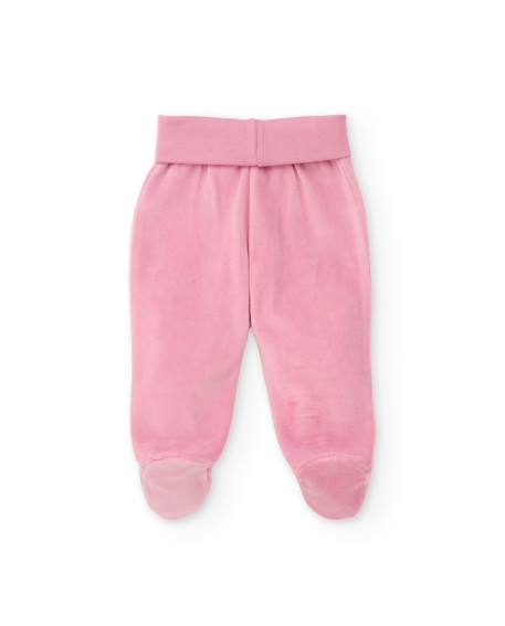 Ensemble en maille pour bébé avec t-shirt dinosaure Rose 5 - vertbaudet enfant 