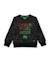 Ensemble pour garçon avec sweat en coton à design pixélisé et pantalon jogger Noir 2 - vertbaudet enfant 