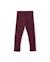 Legging fille en molleton long avec coupe confortable Rouge 2 - vertbaudet enfant 