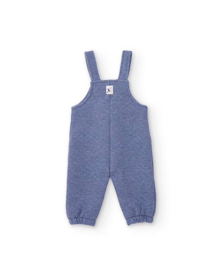 Ensemble en peluche pour bébé avec t-shirt Bleu 5 - vertbaudet enfant 
