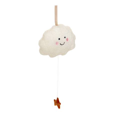 Peluche musicale nuage à suspendre - noa Beige 3 - vertbaudet enfant 