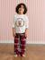 Pyjama garçon Noël Capsule Famille écru 2 - vertbaudet enfant 