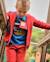 Ensemble garçon en molleton avec sweat zippé à capuche Rouge 1 - vertbaudet enfant 