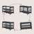 Lit cododo 5en1 patty pliable avec fonction lit parapluie et parc, matelas haute densité et 4 roulettes Beige sand+Grey graphite 9 - vertbaudet enfant 