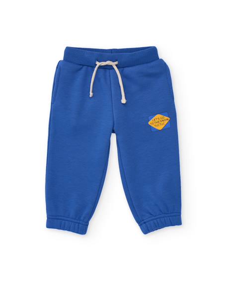 Ensemble en molleton pour garçon avec imprimé crocodiles et pantalon assorti Blanc 4 - vertbaudet enfant 