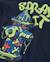T-shirt garçon en jersey avec imprimé graffiti Bleu 4 - vertbaudet enfant 