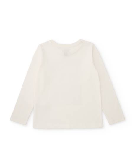 T-shirt garçon en maille avec graphique de voiture urbaine Blanc 2 - vertbaudet enfant 