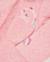 Barboteuse en maille pour bébé avec cœurs en relief Rose 3 - vertbaudet enfant 