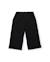Pantalon en tissu plat pour fille avec broderies florales Noir 2 - vertbaudet enfant 