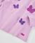 T-shirt en jersey fille à volants aux épaules et broderie papillons Violet 5 - vertbaudet enfant 