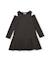 Robe fille avec épaules dénudées et détails brillants Gris 1 - vertbaudet enfant 