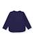 T-shirt en jersey fille à manches longues avec motifs et sequins Bleu 2 - vertbaudet enfant 