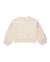 Sweat-shirt fille en molleton avec pierres décoratives et poignets élastiques Blanc 3 - vertbaudet enfant 