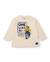 T-shirt à manches longues garçon en jersey avec motif graphique Blanc 1 - vertbaudet enfant 