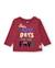 T-shirt à manches longues en jersey pour bébé garçon avec motif ludique Rouge 1 - vertbaudet enfant 