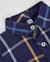Chemise à carreaux bébé garçon en toile de coton fermeture boutonnée Bleu 4 - vertbaudet enfant 