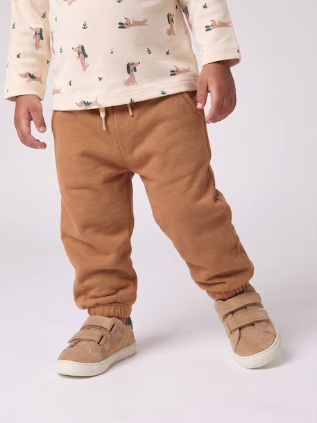 Ensemble T-shirt et pantalon bébé garçon caramel+vert 13 - vertbaudet enfant 