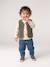 Gilet bébé sherpa à pressions vert 7 - vertbaudet enfant 