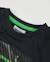 T-shirt en jersey pour garçon avec graphique d'arcade en contraste Noir 3 - vertbaudet enfant 