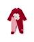 Barboteuse en tricot pour bébé avec broderie d'ourson Rouge 1 - vertbaudet enfant 