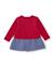 Robe en peluche pour bébé avec design de petit chien Rouge 2 - vertbaudet enfant 