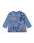 T-shirt à manches longues garçon en jersey à motif tigres all-over Bleu 1 - vertbaudet enfant 