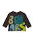 T-shirt garçon en jersey manches longues et imprimé devant Marron 1 - vertbaudet enfant 