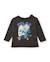 T-shirt en maille pour bébé garçon avec imprimé graphique et manches longues Gris 1 - vertbaudet enfant 