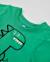T-shirt manches longues bébé garçon en jersey à motif dinosaure Vert 3 - vertbaudet enfant 