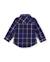 Chemise à carreaux bébé garçon en toile de coton fermeture boutonnée Bleu 3 - vertbaudet enfant 