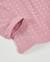 T-shirt fille en maille à col montant et appliques brillantes Rose 4 - vertbaudet enfant 