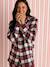 Pyjama femme flanelle Capsule Famille rouge 3 - vertbaudet enfant 