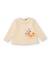 Ensemble pour bébé avec t-shirt en maille et pantalon à pois en tissu plat Blanc 2 - vertbaudet enfant 
