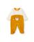 Barboteuse en peluche pour bébé avec motif d'ours Jaune 1 - vertbaudet enfant 