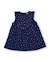 Ensemble pour bébé avec t-shirt en maille et robe florale en tissu plat Bleu 4 - vertbaudet enfant 