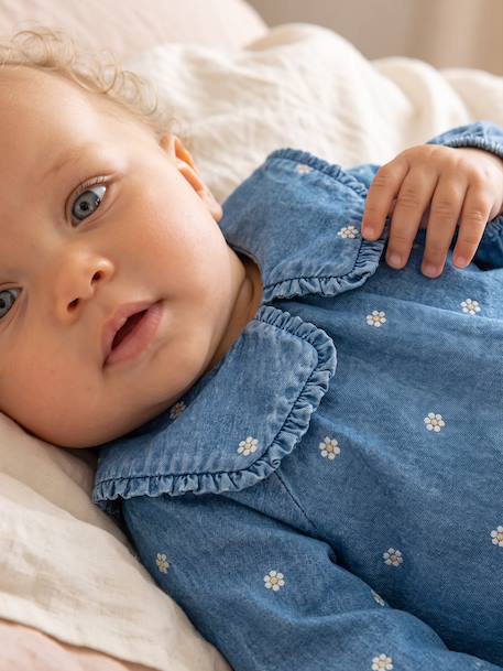 Ensemble barboteuse bébé avec collants stone 10 - vertbaudet enfant 