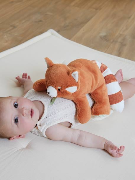 Peluche lestée panda roux orange 3 - vertbaudet enfant 