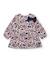 Robe bébé fille en molleton imprimé animalier avec nœud Blanc 2 - vertbaudet enfant 