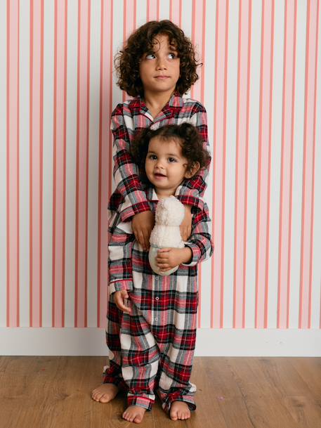 Pyjama bébé Capsule Famille rouge 3 - vertbaudet enfant 